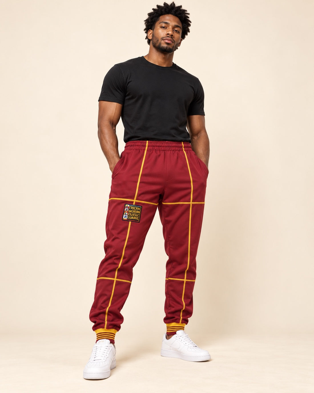 AACA Fresh 93 Frankenstein Jogger MAROON/GOLD