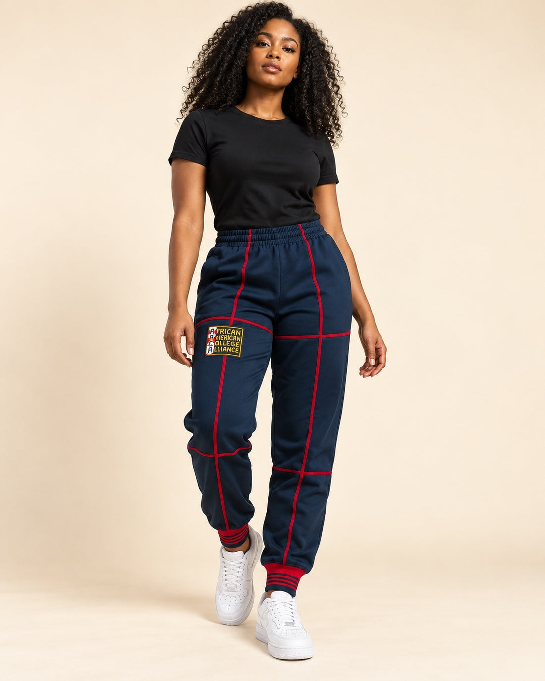 AACA Fresh 93 Frankenstein Jogger NAVY/RED