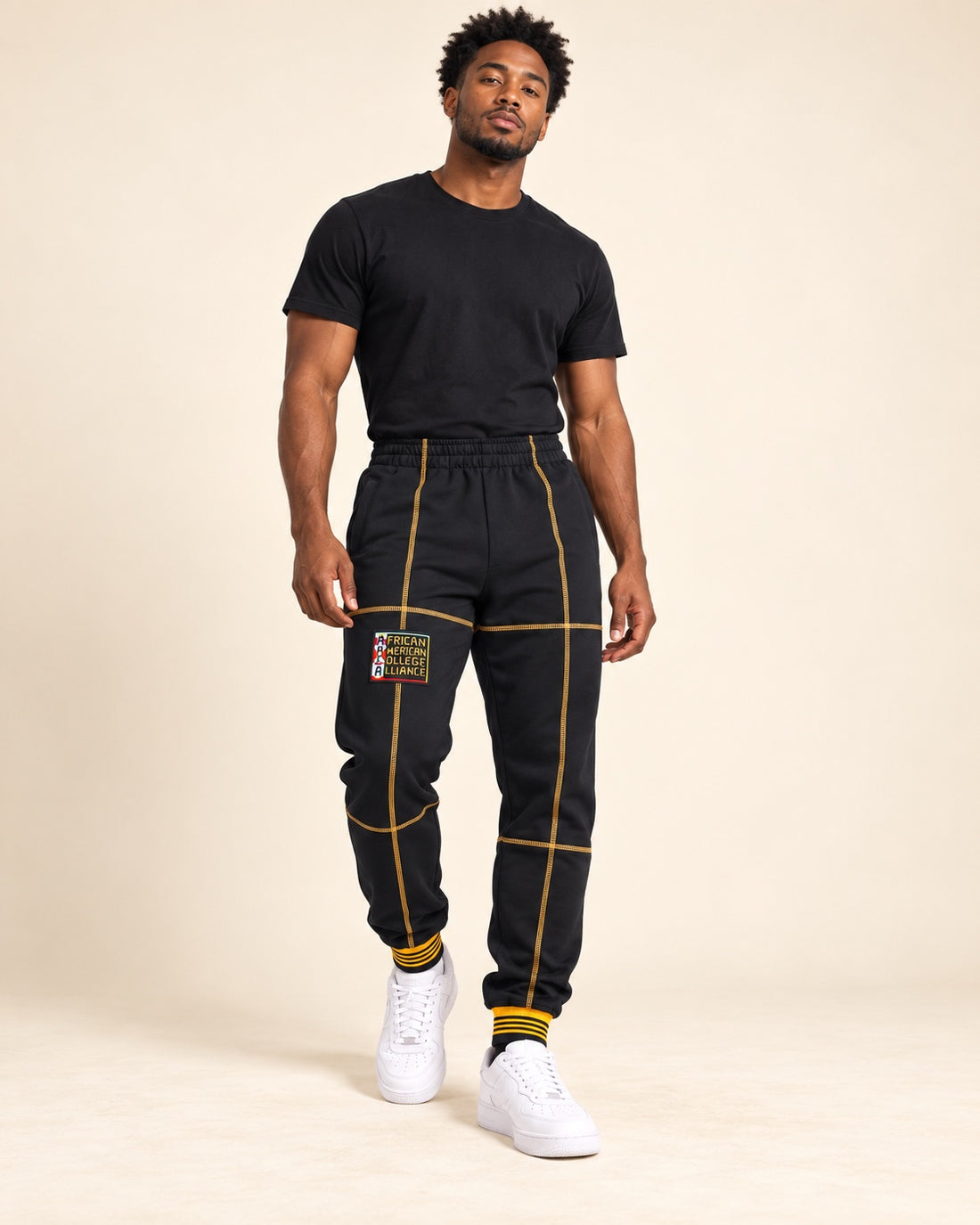 AACA Fresh 93 Frankenstein Jogger BLACK/GOLD