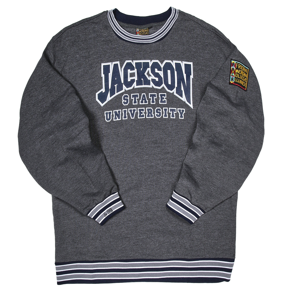 Jackson State University Classic '91 Crewneck Charcoal