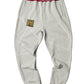 AACA Original '92 "Frankenstein" Stitched Sweatpants MDH. Grey/White Frankenstein Sweatpants white background product image
