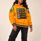 30th Anniversary AACA Frankenstein Stitched Hoodie Gold/Black-African American College Alliance