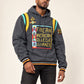 30th Anniversary AACA Frankenstein Stitched Hoodie Charcoal/Black - African American College Alliance