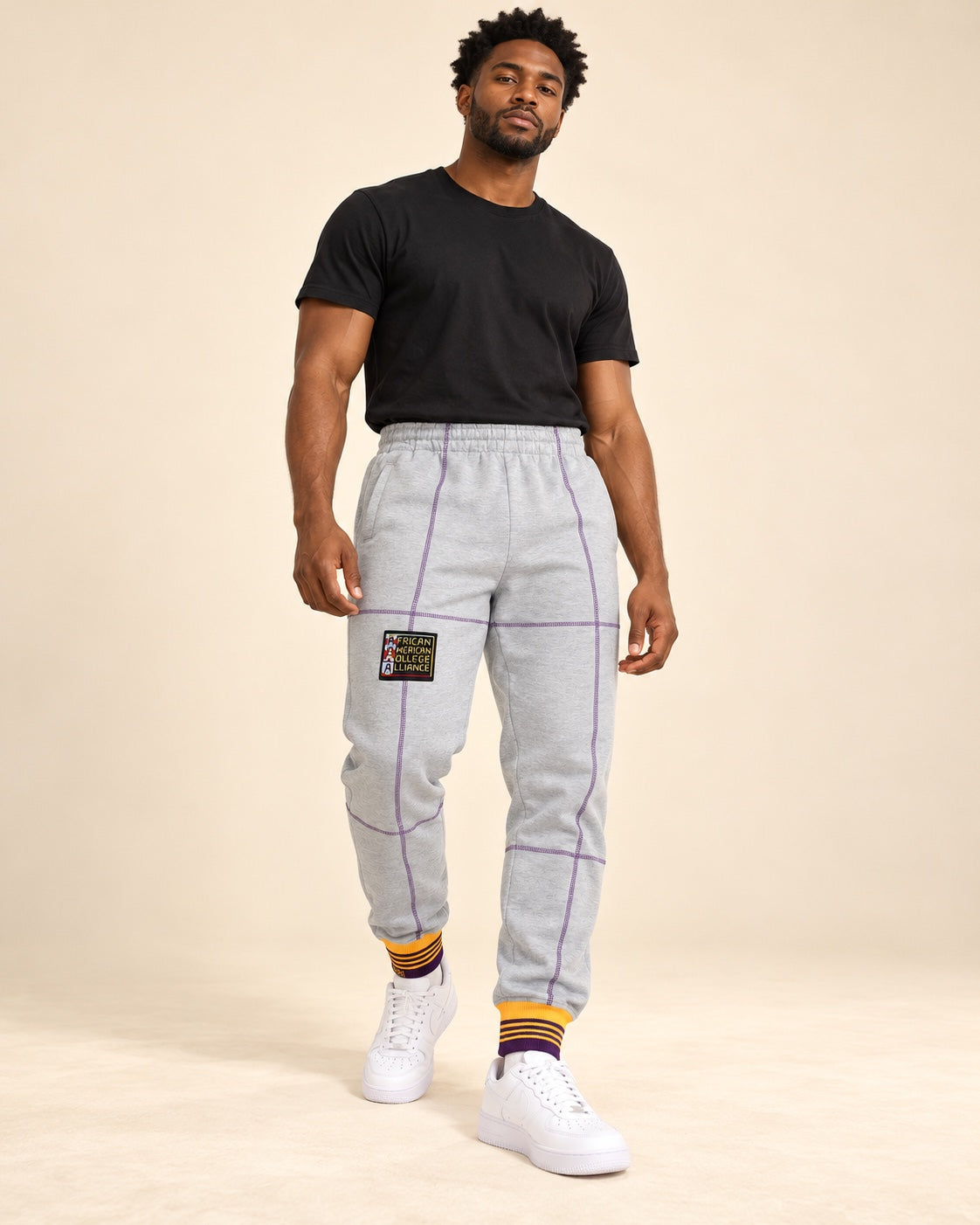 AACA Fresh 93 Frankenstein Jogger MDH.Grey / Purple / Gold