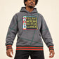 FTP AACA Original 92 Frankenstein Stitched Hoodie Charcoal/Kelly-Green