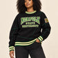 Norfolk State University Original '92 "Frankenstein" Crewneck Black / Green