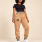AACA Original '92 "Frankenstein" Stitched Sweatpants Butter Rum/Black