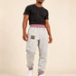 AACA Original '92 "Frankenstein" Stitched Sweatpants MDH. Grey/White
