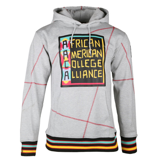 AACA Original 92 Frankenstein Stitched Hoodie MDH.Grey / Red Frankenstein Hoodie white background product image