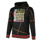 FTP AACA Original 92 Frankenstein Stitched Hoodie Black/Gold Frankenstein Hoodie detail image