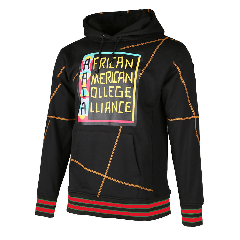 FTP AACA Original 92 Frankenstein Stitched Hoodie Black/Gold Frankenstein Hoodie detail image