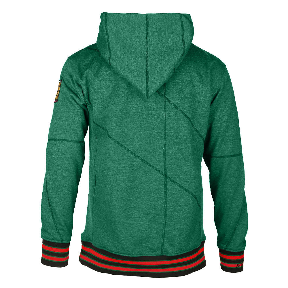 FTP AACA Original 92 Frankenstein Stitched Hoodie Kelly-Green/Black Frankenstein Hoodie detail image