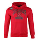 AACA Malcolm College Hoodie | Red Malcolm X College Classic Hoodie detail image