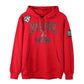 AACA Malcolm College Hoodie | Red Malcolm X College Classic Hoodie alternate product image