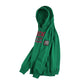 AACA Chicago Hoodie | Green Chicago State University Classic Hoodie white background product image
