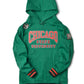 FTP Chicago State University Classic 91 Hoodie Kelly Green Classic Hoodie white background product image