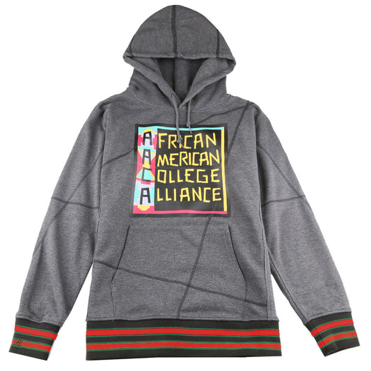 FTP AACA Original 92 Frankenstein Stitched Hoodie Charcoal/Black Frankenstein Hoodie white background product image