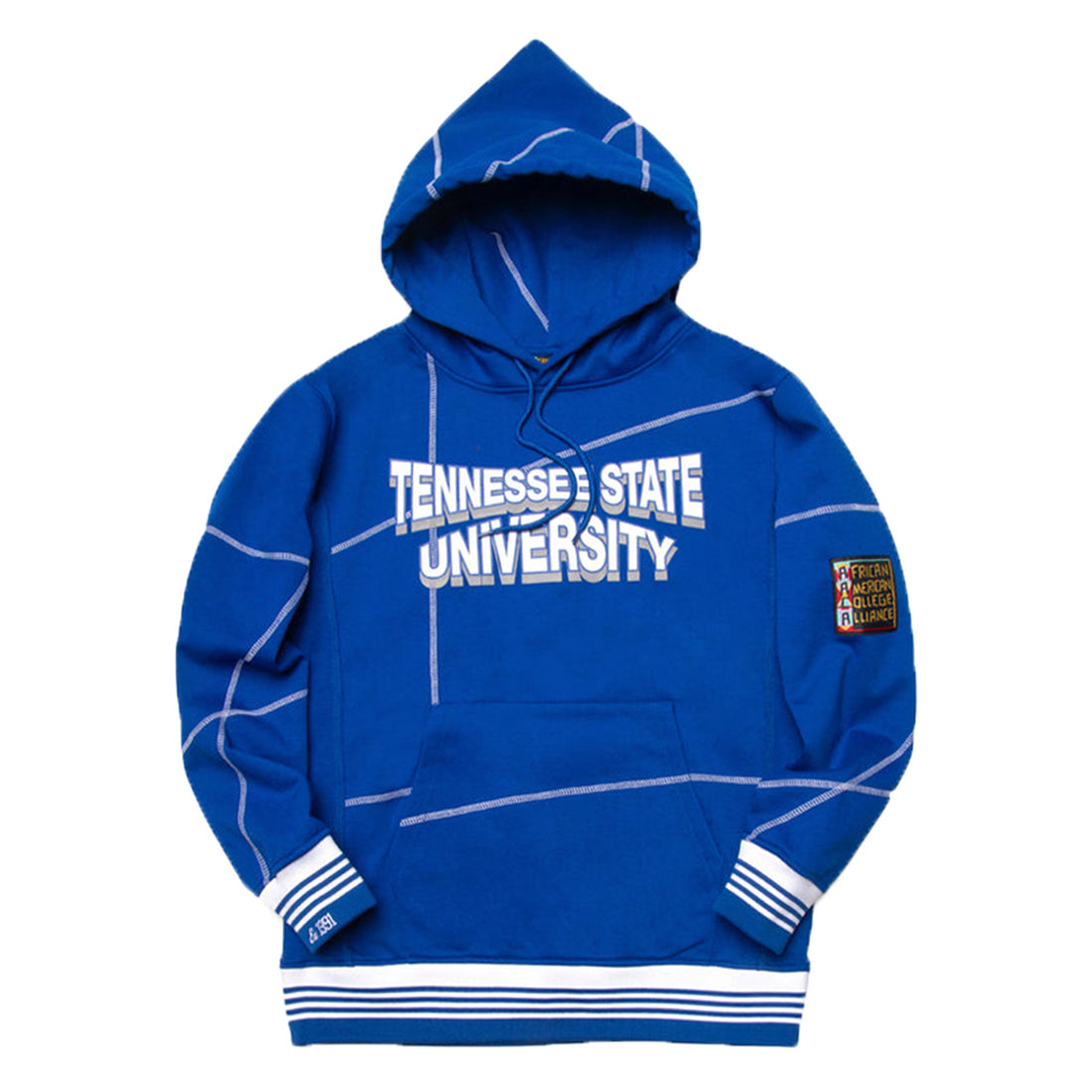 Tennessee State University Fresh 93  Frankenstein Hoodie Royal/White