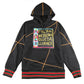 FTP AACA Original 92 Frankenstein Stitched Hoodie Black/Gold Frankenstein Hoodie white background product image
