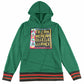 FTP AACA Original 92 Frankenstein Stitched Hoodie Kelly-Green/Black Frankenstein Hoodie white background product image