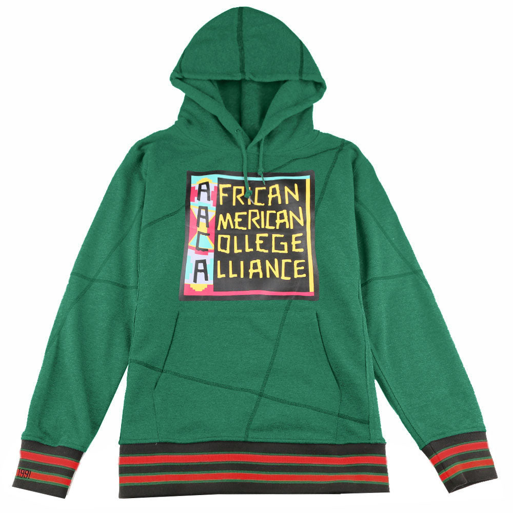 FTP AACA Original 92 Frankenstein Stitched Hoodie Kelly-Green/Black Frankenstein Hoodie white background product image