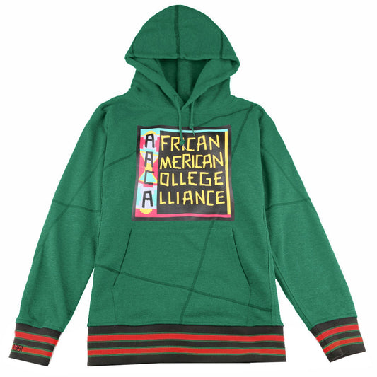 FTP AACA Original 92 Frankenstein Stitched Hoodie Kelly-Green/Black Frankenstein Hoodie white background product image