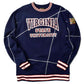Virginia State University Original '92 "Frankenstein" Crewneck Navy/White Frankenstein Crewneck white background product image