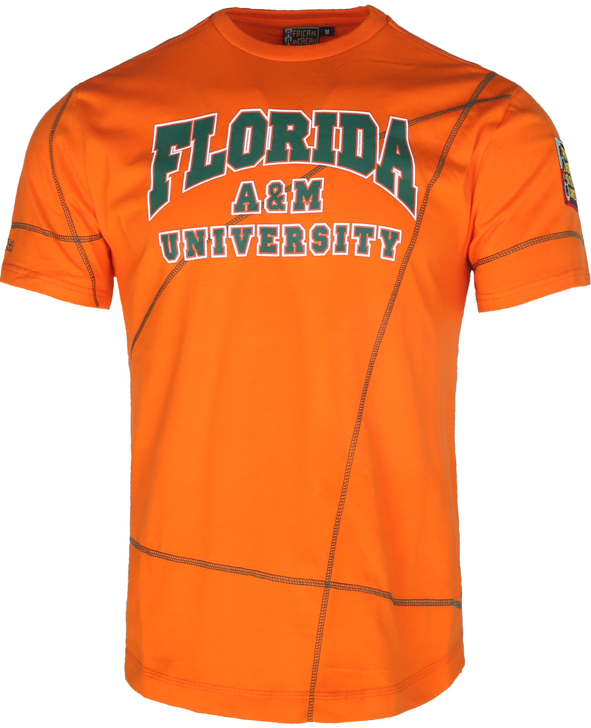 Florida A&M University Originals' AACA Classic T-Shirt Orange / Green Classic Tee white background product image