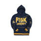 FISK 93 Frankenstein Hoodie Navy/Gold Fisk University Frankenstein Hoodie white background product image