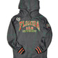 FTP Florida A&M University Original '92 Frankenstein Stitched Hoodie Charcoal Grey Kelly Green Frankenstein Hoodie white background product image