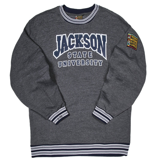Jackson State University Classic '91 Crewneck Charcoal Classic Crewneck white background product image