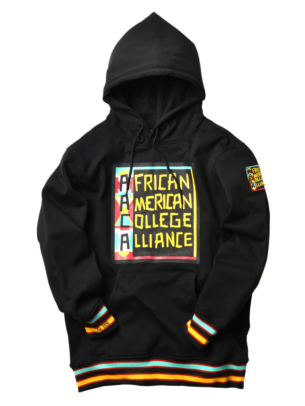 AACA Classic 91 Hoodie Black Classic Hoodie white background product image