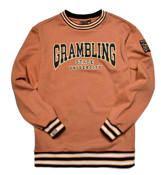 Grambling State University Classic '91 Crewneck Butter Rum Classic Crewneck white background product image