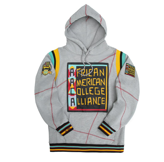 30th Anniversary AACA Frankenstein Stitched Hoodie MDH.Grey / Red Frankenstein Hoodie white background product image