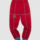 AACA Fresh 93 Frankenstein Jogger RED/CAROLINA Delaware State University Frankenstein Sweatpants alternate product image