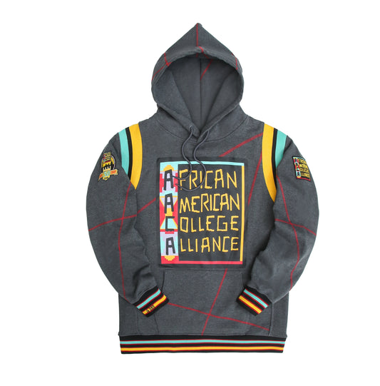 30th Anniversary AACA Frankenstein Stitched Hoodie Charcoal/Red Frankenstein Hoodie white background product image
