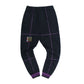 AACA Fresh 93 Frankenstein Jogger BLACK/PURPLE Frankenstein Sweatpants white background product image