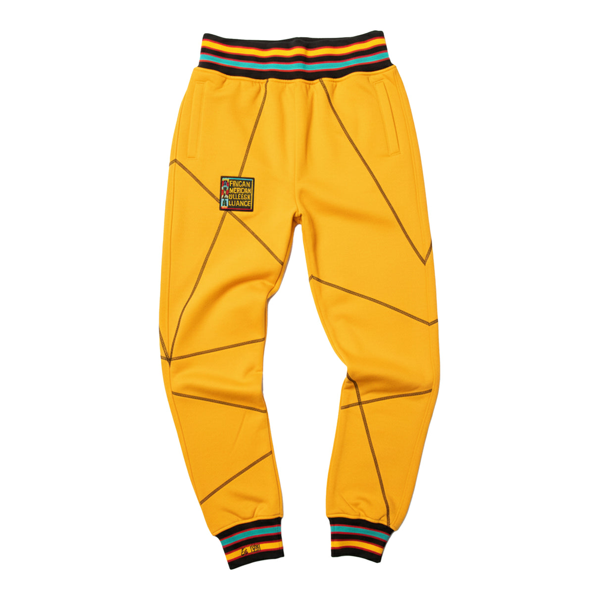 AACA Original 92 Frankenstein Stitched Sweatpants Goal/Black Frankenstein Sweatpants white background product image
