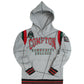30th Anniversary FTP Compton Community College Frankenstein Stitched Hoodie MDH.Grey / Black Compton College Frankenstein Hoodie white background product image