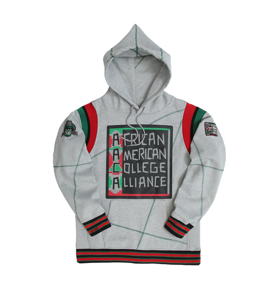 30th Anniversary FTP AACA Frankenstein Stitched Hoodie MDH. Grey / Green Frankenstein Hoodie white background product image