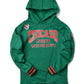 FTP Chicago State University AACA Original 92 Frankenstein Stitched Hoodie Kelly Green/Black Frankenstein Hoodie white background product image