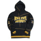 Bowie State University 93 Frankenstein Hoodie Black/Gold Frankenstein Hoodie white background product image