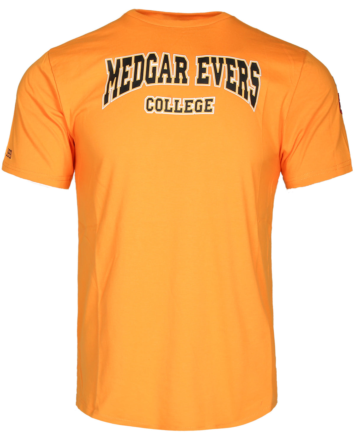 Medgar Evers College AACA Classic 91 T-Shirt Gold Classic Tee white background product image