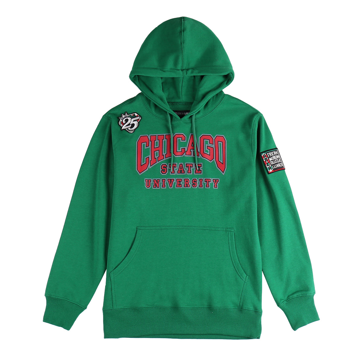 AACA Chicago Hoodie | Green Chicago State University Classic Hoodie alternate product image