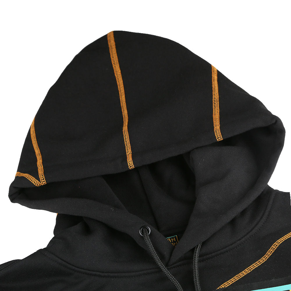 FTP AACA Original 92 Frankenstein Stitched Hoodie Black/Gold Frankenstein Hoodie alternate product image