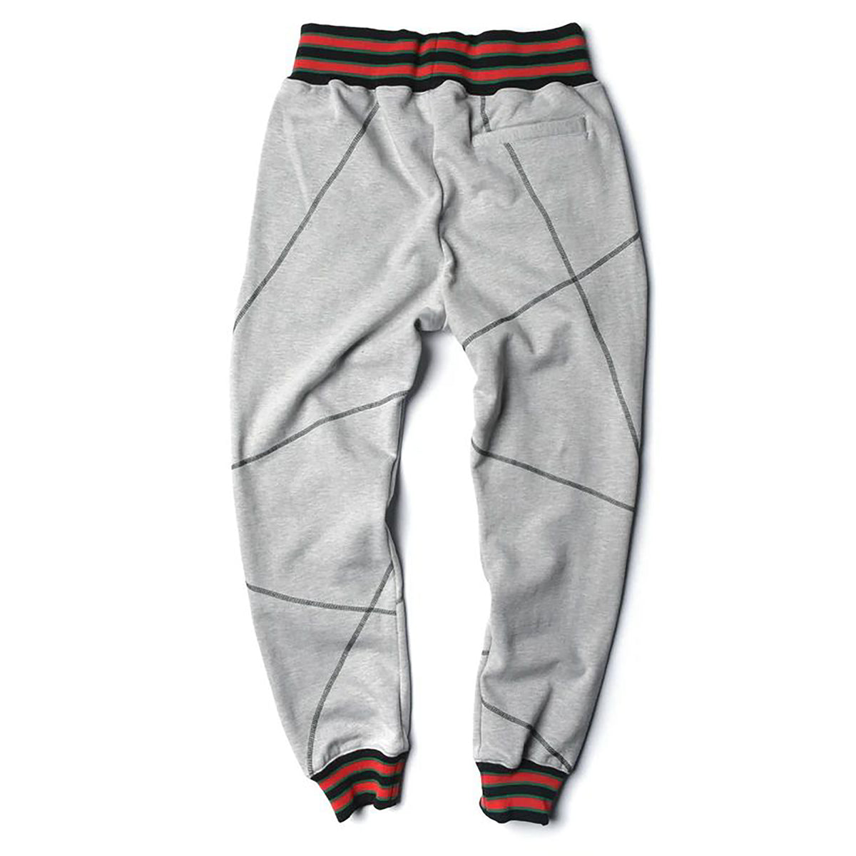 FTP Original 92 Frankenstein Stitched Sweatpants MDH.Grey / Black Compton College Frankenstein Sweatpants alternate product image