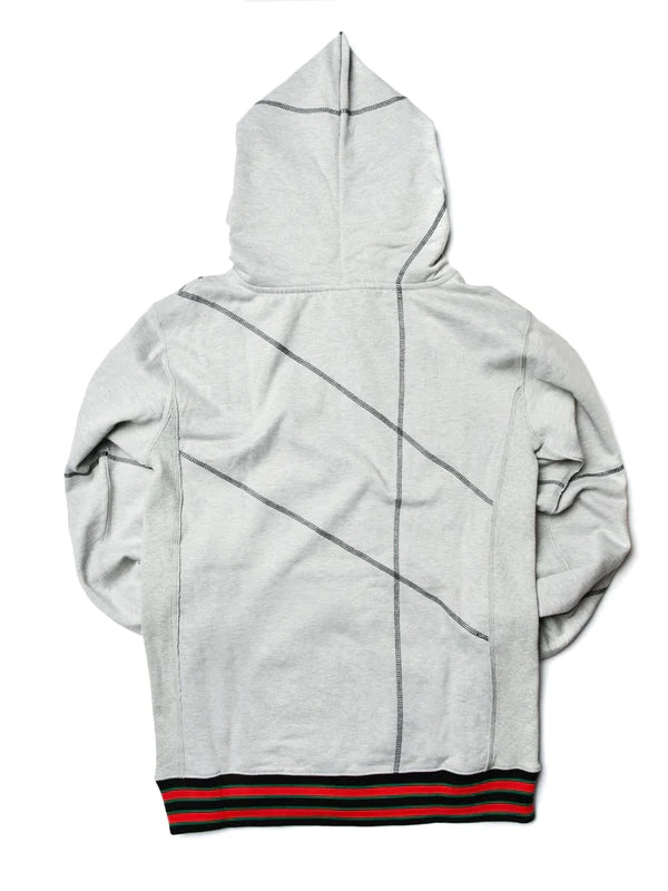 FTP Morgan State University 92 Frankenstein Stitched Hoodie MDH.Grey / Black Frankenstein Hoodie alternate product image