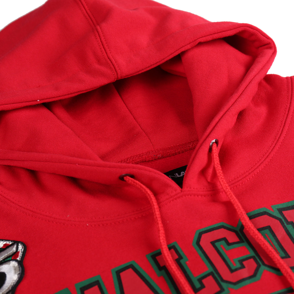 AACA Malcolm College Hoodie | Red Malcolm X College Classic Hoodie detail image