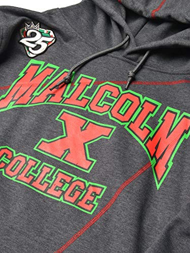 FTP Malcolm X College Frankenstein 92 Stitch Hoodie Charcoal Grey/ Red Frankenstein Hoodie alternate product image