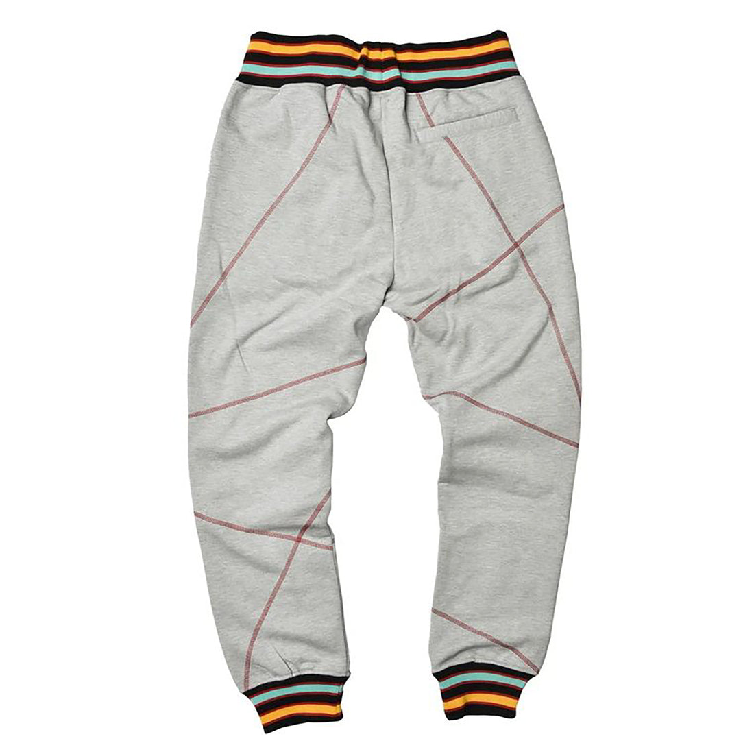 AACA Original 92 Frankenstein Stitched Sweatpants MDH.Grey / Red